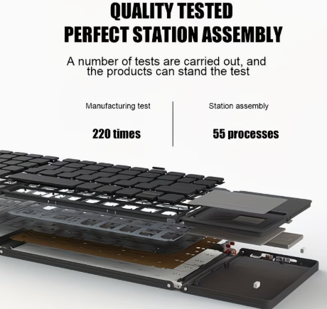 Foldable Bluetooth Keyboard
