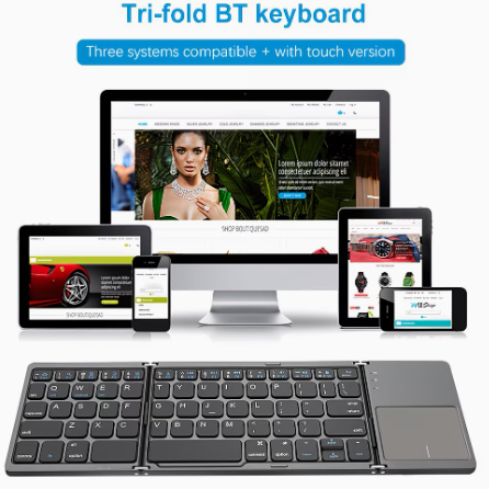 Foldable Bluetooth Keyboard