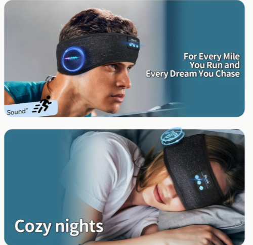 Sleep Headphones Eye Mask